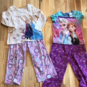 Toddler Girls Frozen Pajamas